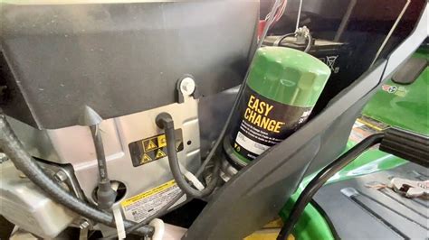 The hydraulic system has a pump with a rated capacity of 17 galmin (64 lmin). . John deere 318g oil change